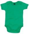 BZ10 Baby Bodysuit Kelly Green colour image